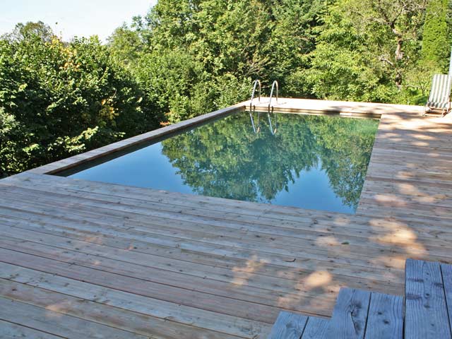 Schwimmbad Sichtbeton