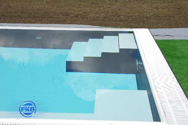 innenliegende Treppe