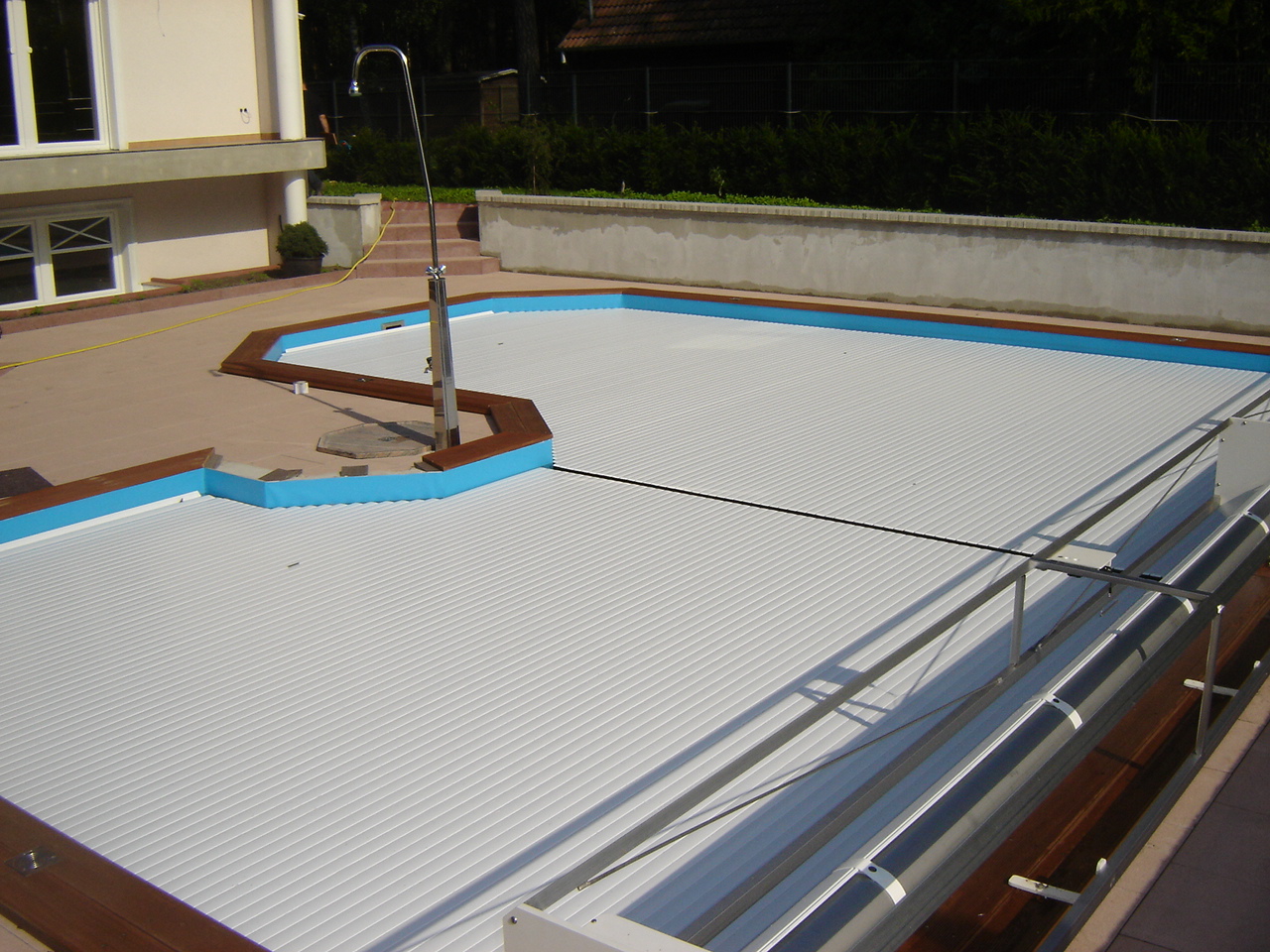 geschlossener Rollladen