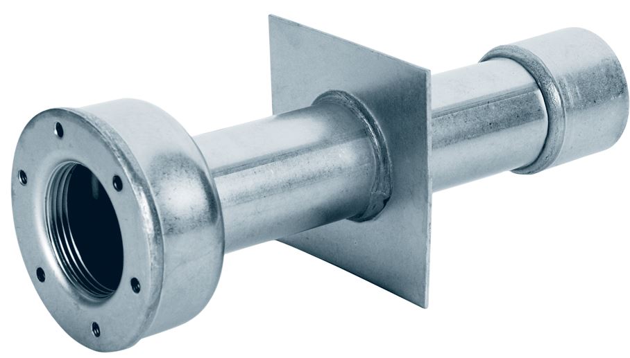 Wanddurchführung aus Edelstahl V2A