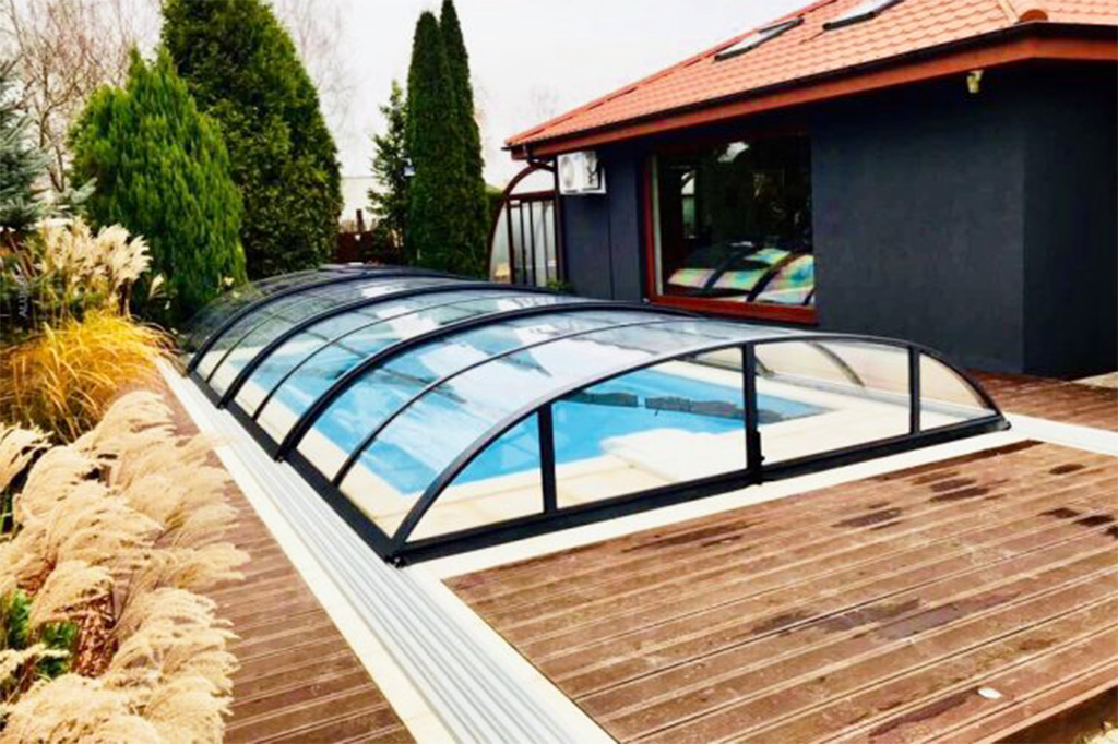 Schwimmbadüberdachung Aluna® Atlanta