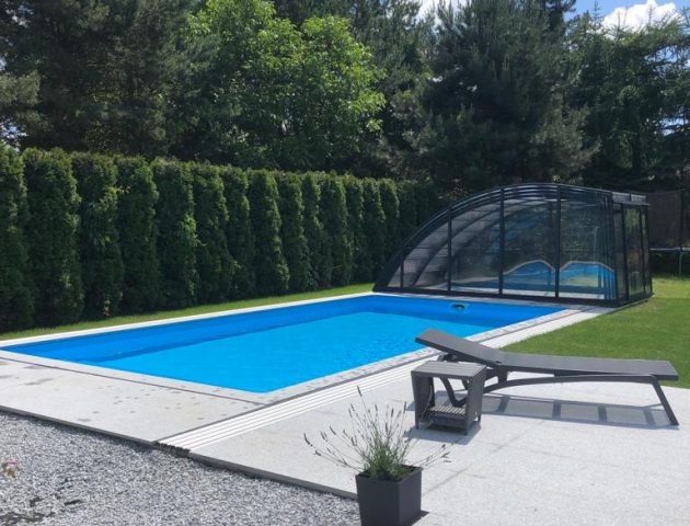 Poolüberdachung Aluna® Delta II