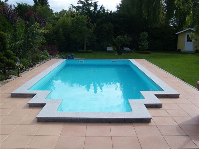 Treppe Pool