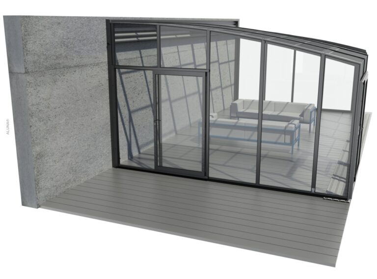 Terrassenüberdachung Aluna® Aluwall III