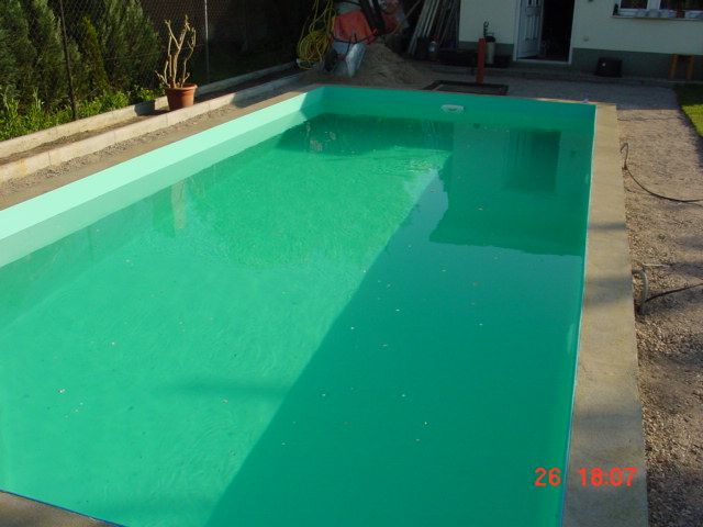 Folienauskleidung Türkis