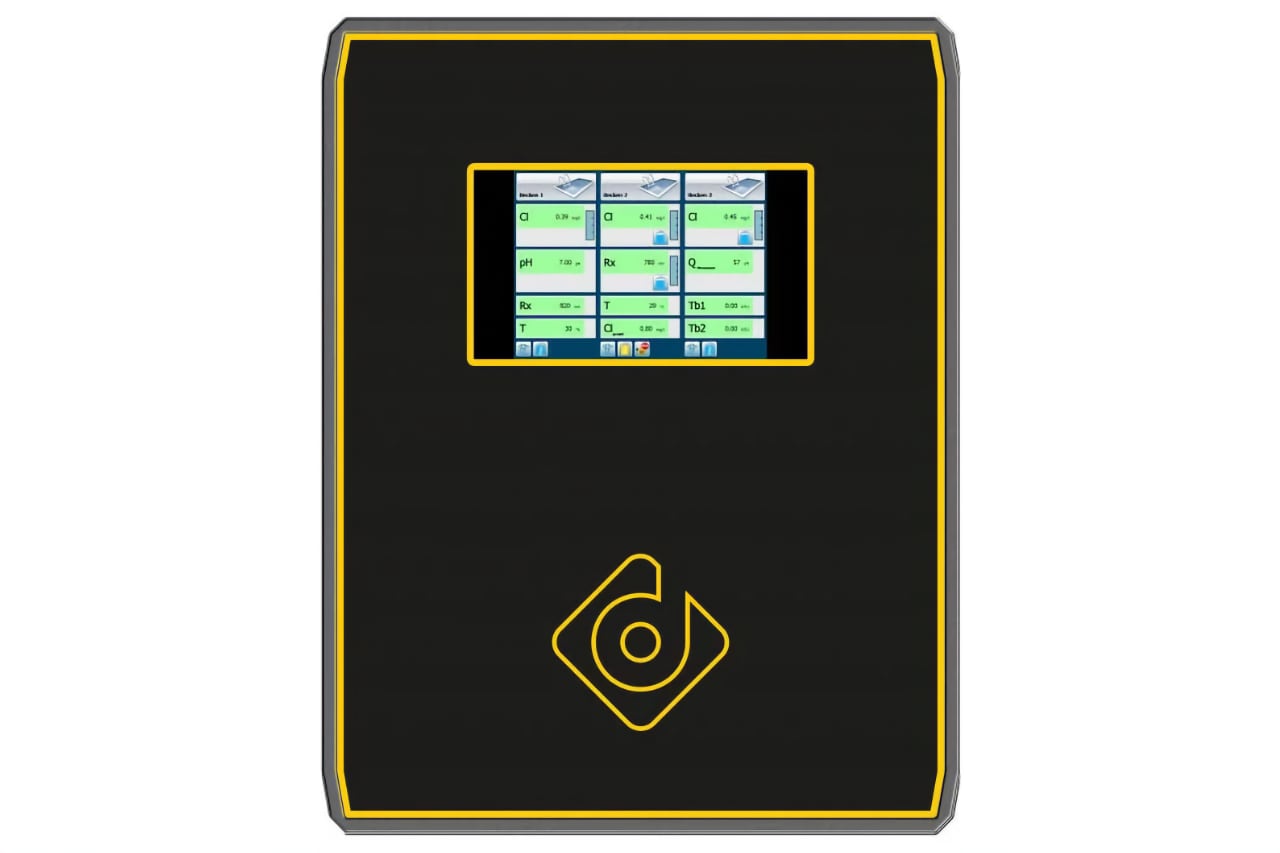 dinotec AquaTouch+ Systemsteuerung – Mess-Regel-Dosieranlage