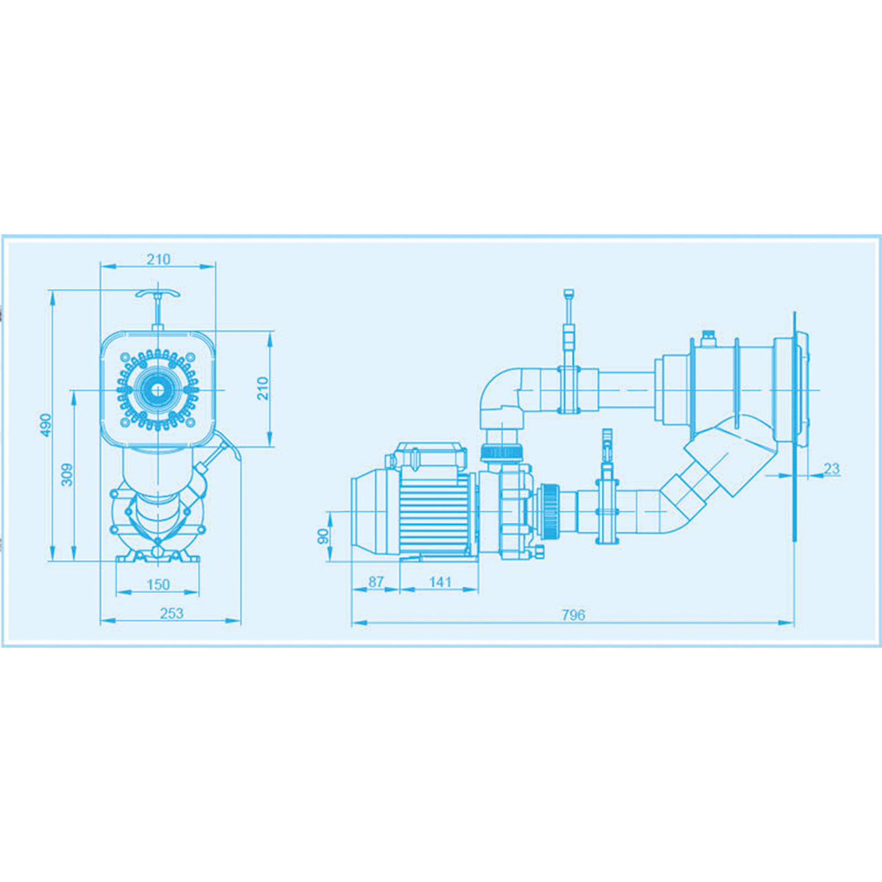 Aquatechnix Aqua Flow Jet Gegenstromanlage