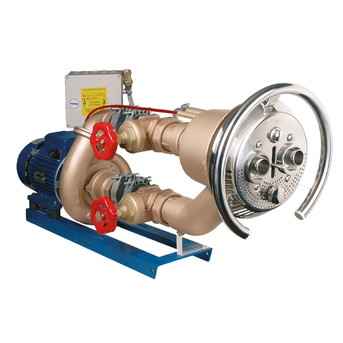 Lahme Anschlusssatz Gegenschwimmanlage Typ Taifun Duo