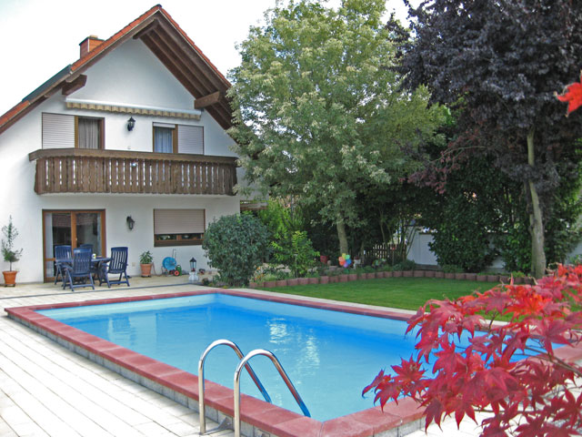 Pool am Eigenheim