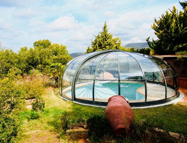 Poolüberdachung Aluna® UFO