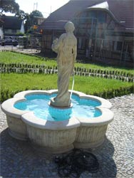 Brunnen mit Folieauskleidung