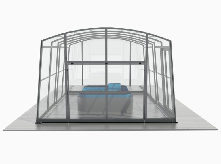 Schwimmbadüberdachung Aluna® ArtSPA II