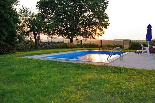 Rechteckbecken 3,5x7,0x1,5 m mit Einhängefolie