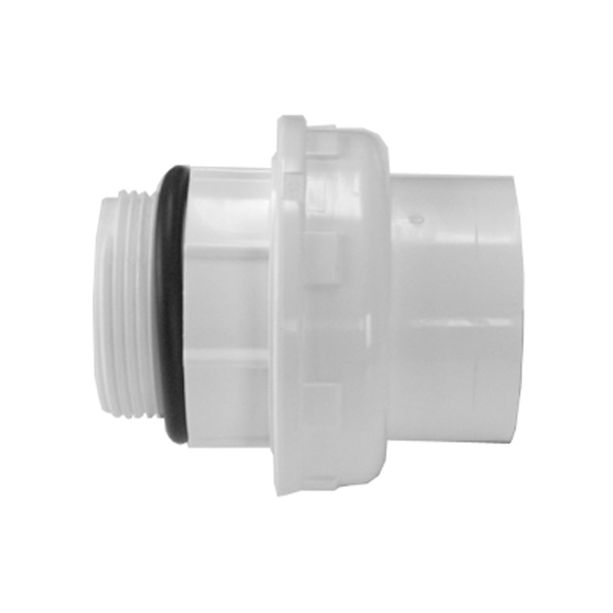 Verschraubung Ocean PVC grau Klebemuffe d/Aussengewinde d90-3' BSP EPDM