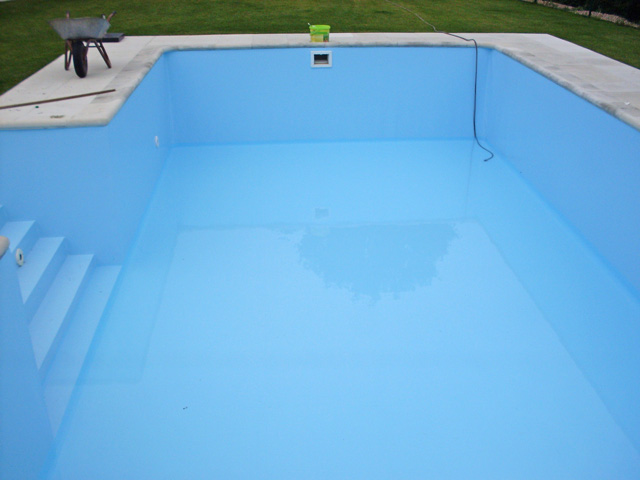 Schwimmbad Folienauskleidung