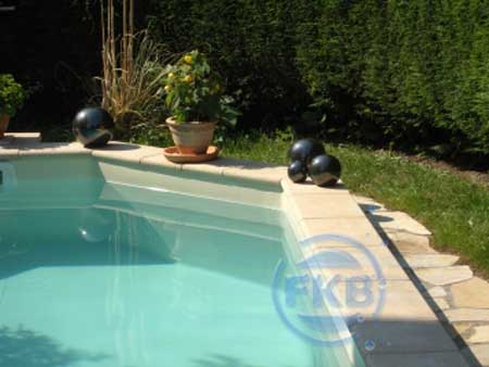 Folienauskleidung Sand