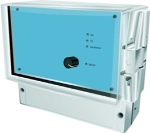 Rinnentanksteuerung Überlaufbehälter