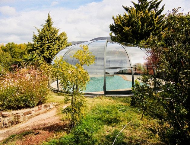 Poolüberdachung Aluna® UFO