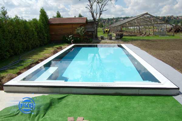 Überlaufrinnenbecken