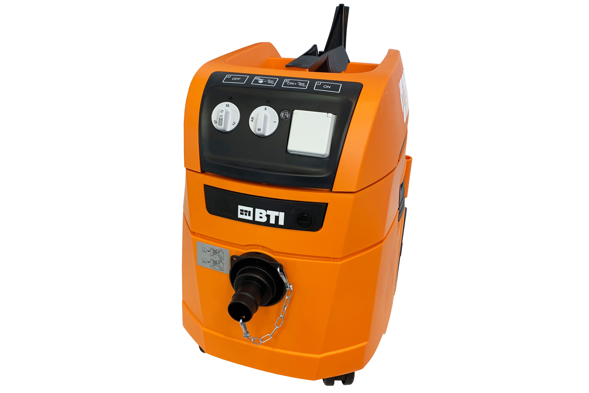 BTI Staubsauger Industriesauger Handwerkersauger 1400W Nass- & Trockensauger Klasse M