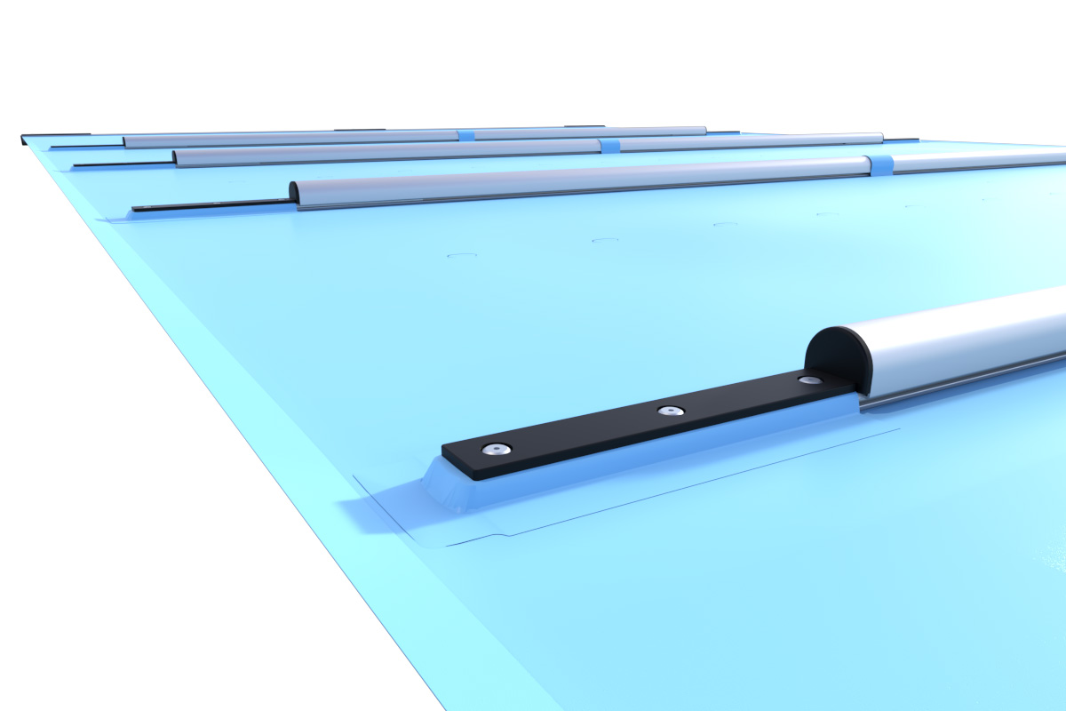 Liderpool Rollschutzabdeckung Extra Top Blue