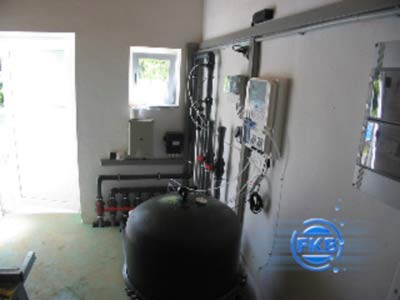 Poolsteuerung und Dosieranlage