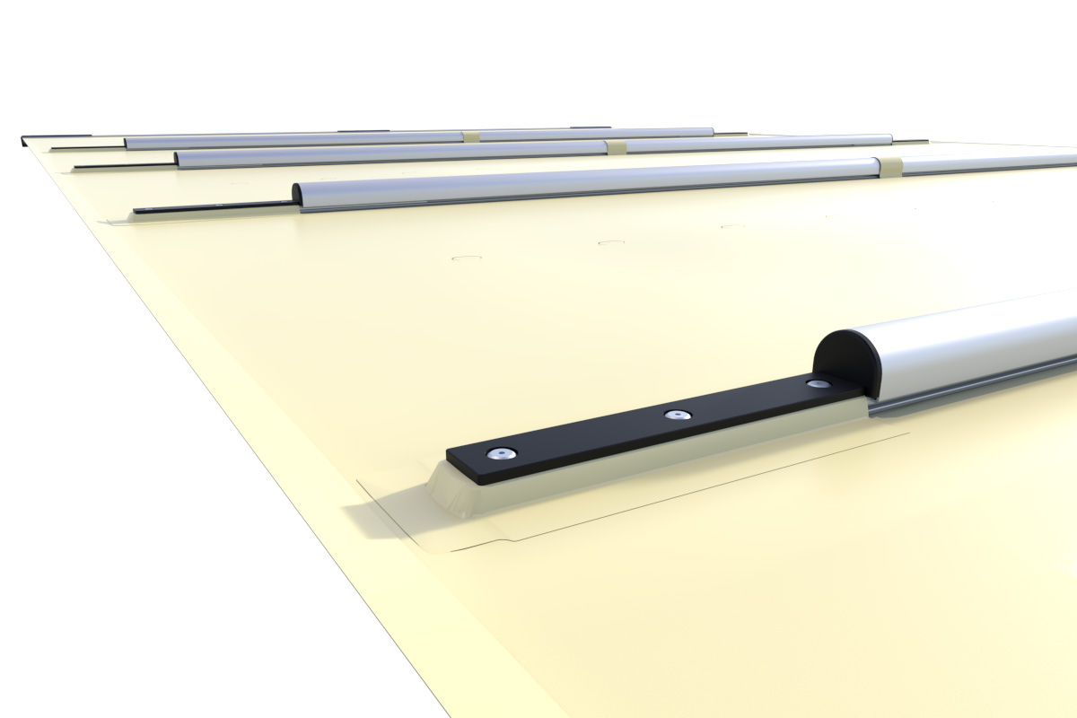 Liderpool Rollschutzabdeckung Extra Top Vanilla