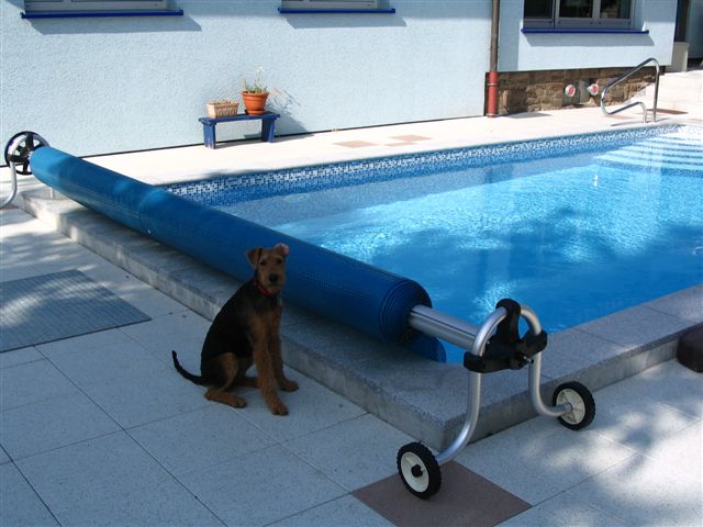 Aufwickelvorrichtung Luftpolsterfolie