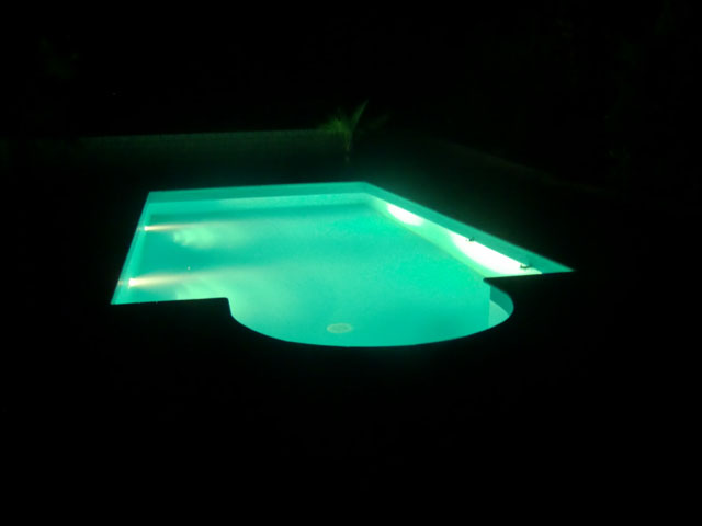 Pool Unterwasserbeleuchtung