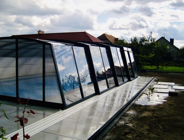 Poolüberdachung Aluna® Delta II